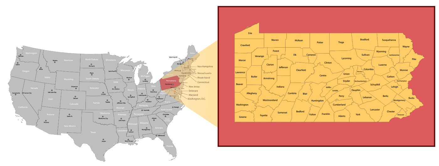 County Website Pennsylvania State Website